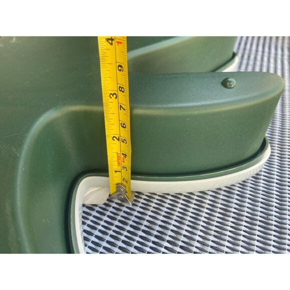 Le Gourmet Chef Palm Tree Servette 9 Section Covered Lid Snack Server Party Tray - Picture 11 of 11